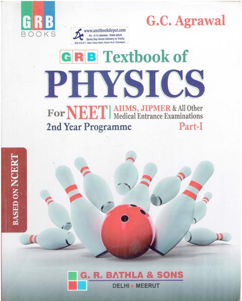 GRB Textbook of Physics 2nd Year Programme Part 1 for NEET